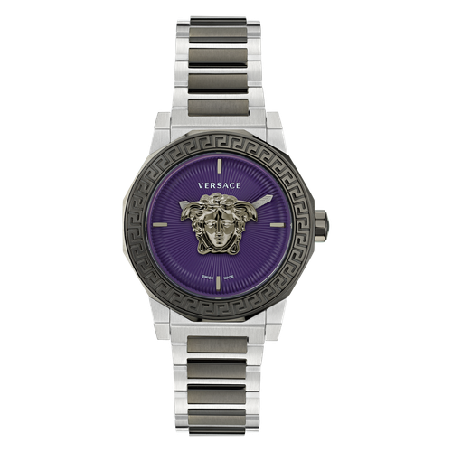 Pre-owned Versace Women's  Medusa Deco 38mm Quartz Watch Ve7b00523