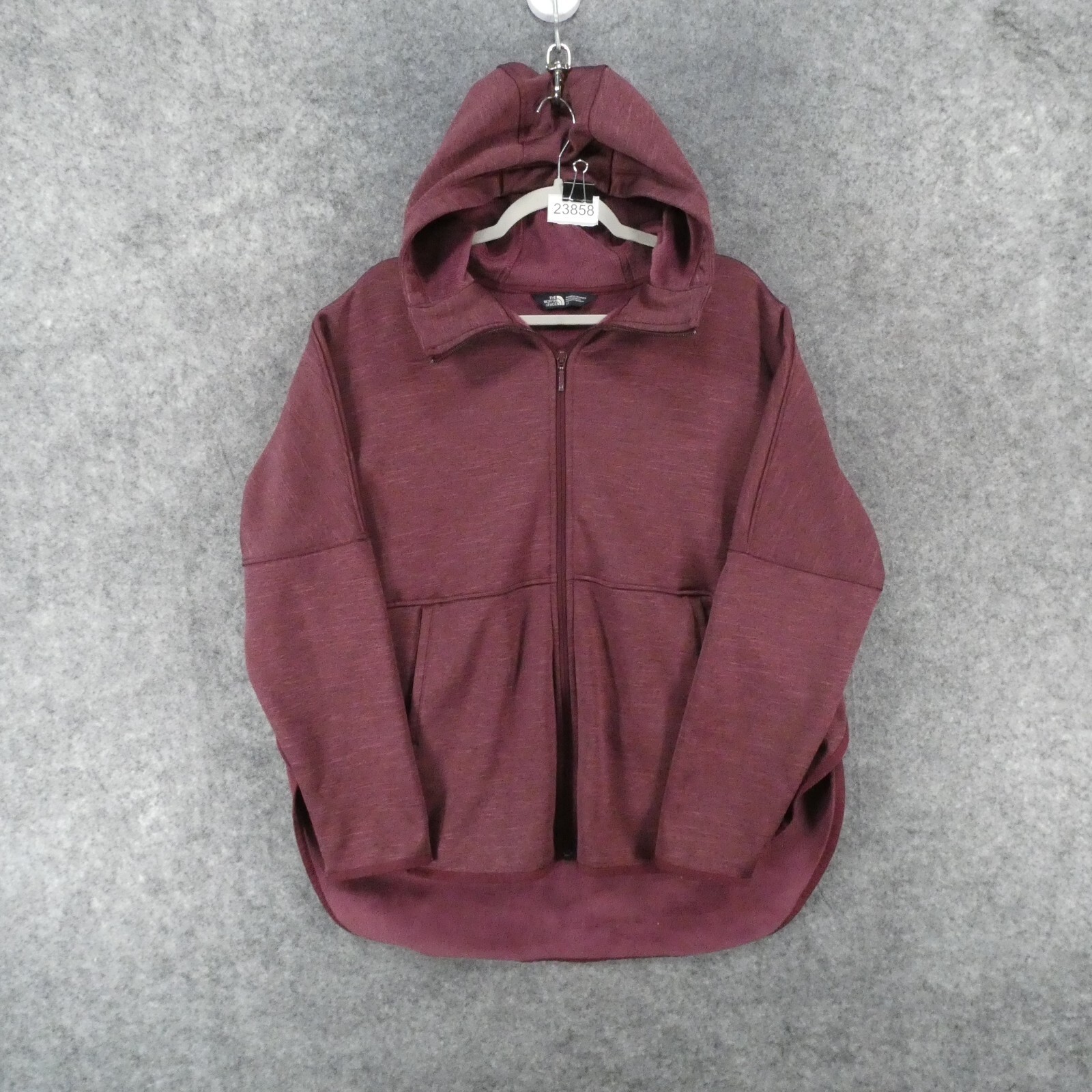 The North Face Jacket Womens Large Cozy Slacker Burgundy