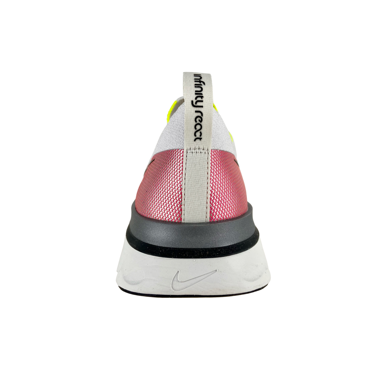 NIKE NIKE REACT INFINITY RUN FLYKNIT WEISS/PINK HERREN NEUTRAL-LAUFSCHUHE CD4371-004