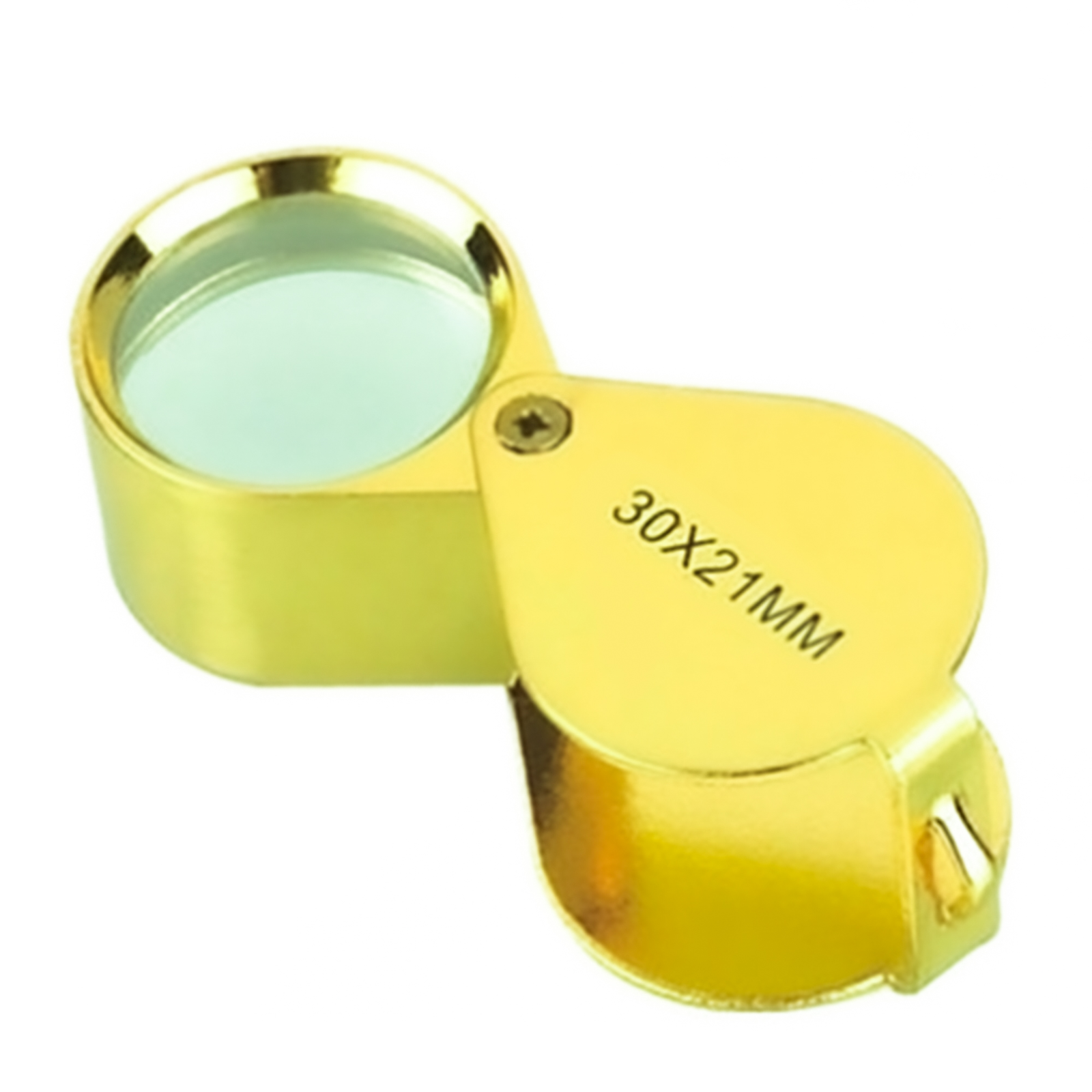 (2) Jeweler's Loupe 30X Magnifier Loop Jewelry Magnifying Glass Pocket Coins Eye