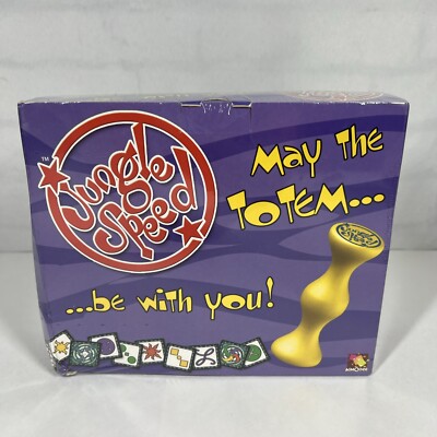 Jungle Speed Family Card Game Asmodee 2-10 Players 100% Complete