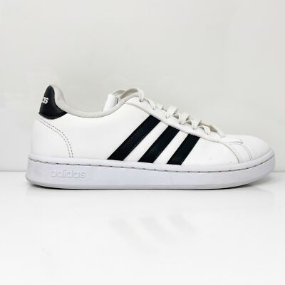 

Adidas Womens Grand Court F36483 Белая повседневная обувь Кроссовки Размер 8, Белый, Grand Court