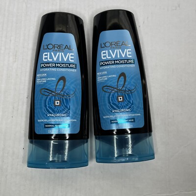L'Oréal Paris 12.6 Oz Elvive Power Moisture Hyaluronic Hydrating Conditioner (2)