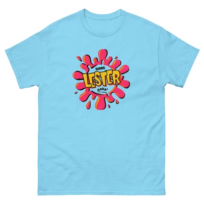 Sims Skate Lester Kasa Pro Model Retro 90s  Skateboarding T-Shirt Design 