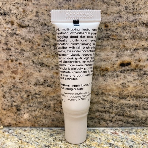BUNDLE-Sunday Riley Lactic Acid/Purity Cleanser/Sulwhasoo First Care Travel Size