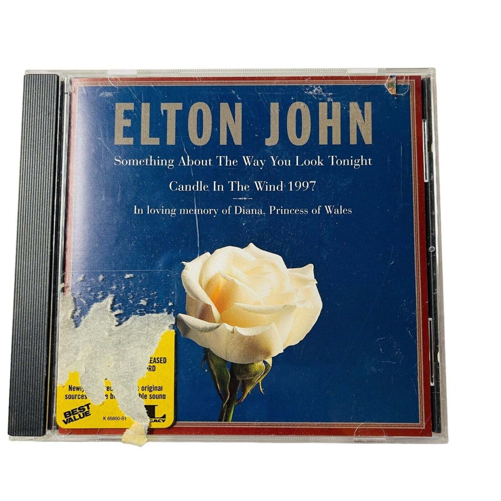 Something About Way You Look Tonight Candle 1997 by Elton John