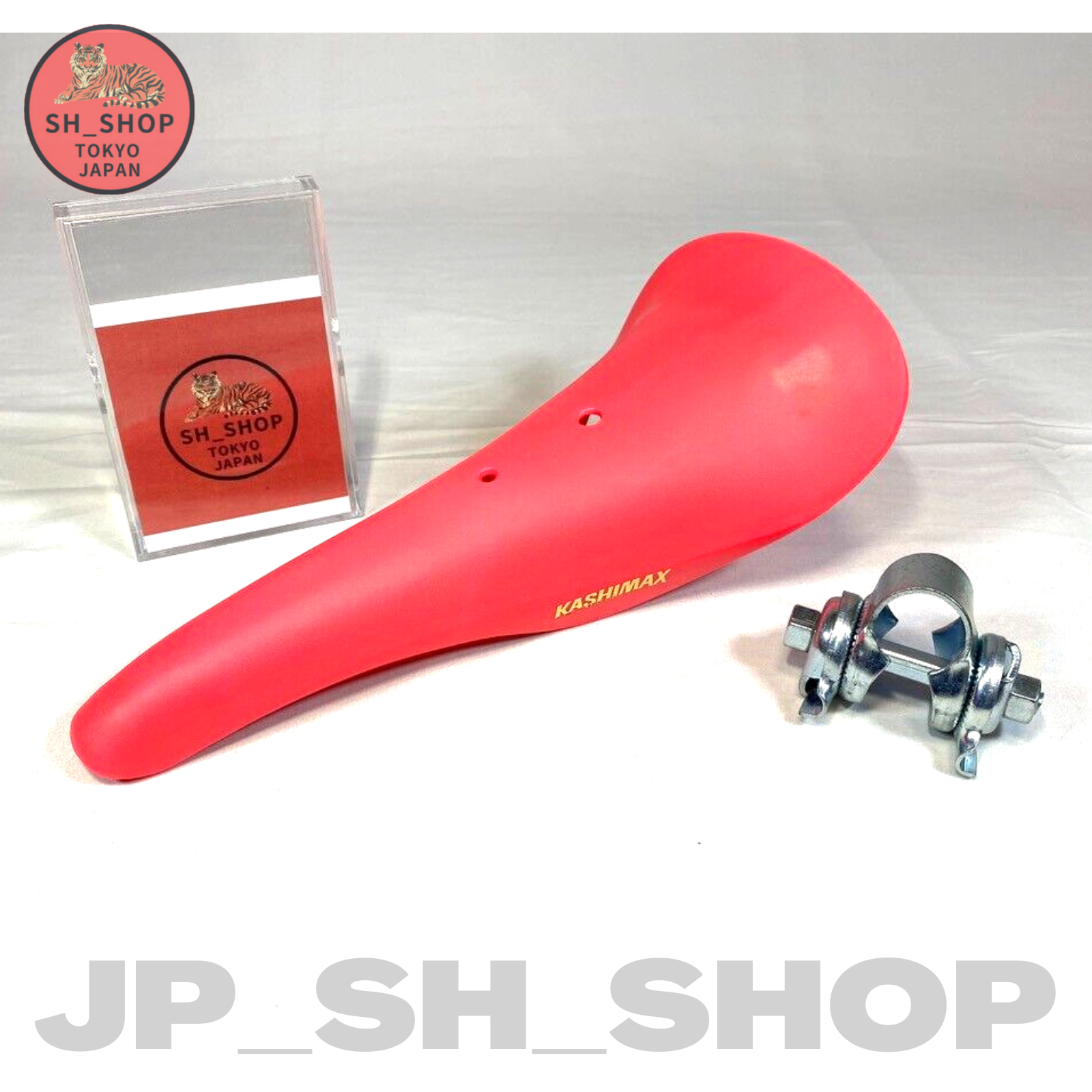 Kashimax AMX-C aero BMX Seat Saddle nylon top color PINK SEAT GUTS