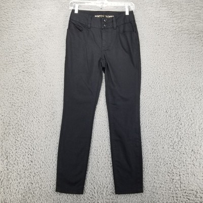 Boston Proper Jeans Womens 0 Black Stretch ATRC Ankle Skinny NWT
