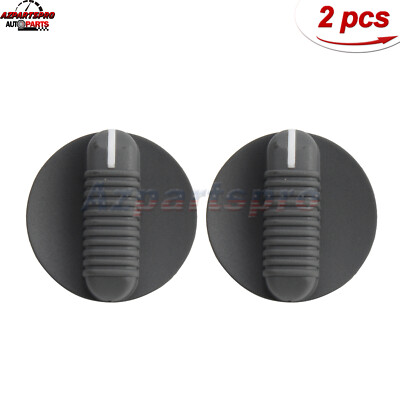 2 PCS Climate Control Knob Fit 1995-1997 Chevy Blazer S10 GMC Jimmy Sonoma Truck