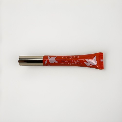 Clarins Instant Light Natural Lip Perfector 14 JUICY MANDARIN Full Size NWOB