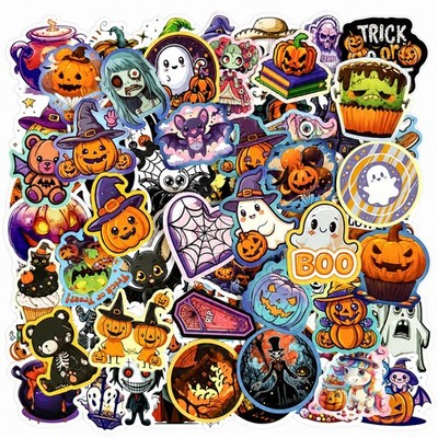 Halloween Horror Stickers Bulk Party Favors Gifts for Kids Adults