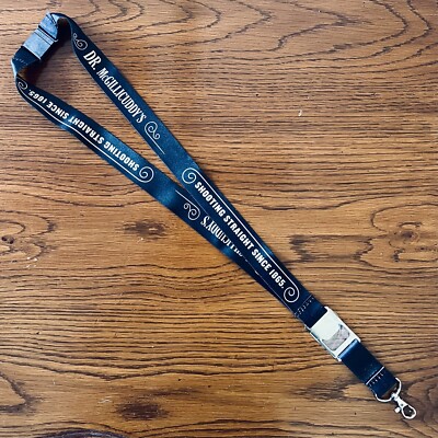 New DR. MCGILLICUDDY'S Neck Strap Lanyard with Bottle Opener and Swivel Clasp