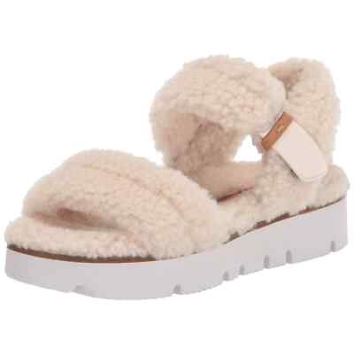 

Женские уютные сандалии Gentle Souls от Kenneth Cole Lavern Puff, бежевые, США 9,5, Бежевый