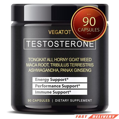 Extra Strength Testosterone Booster 15,100 mg Boost Performance for Men Support.