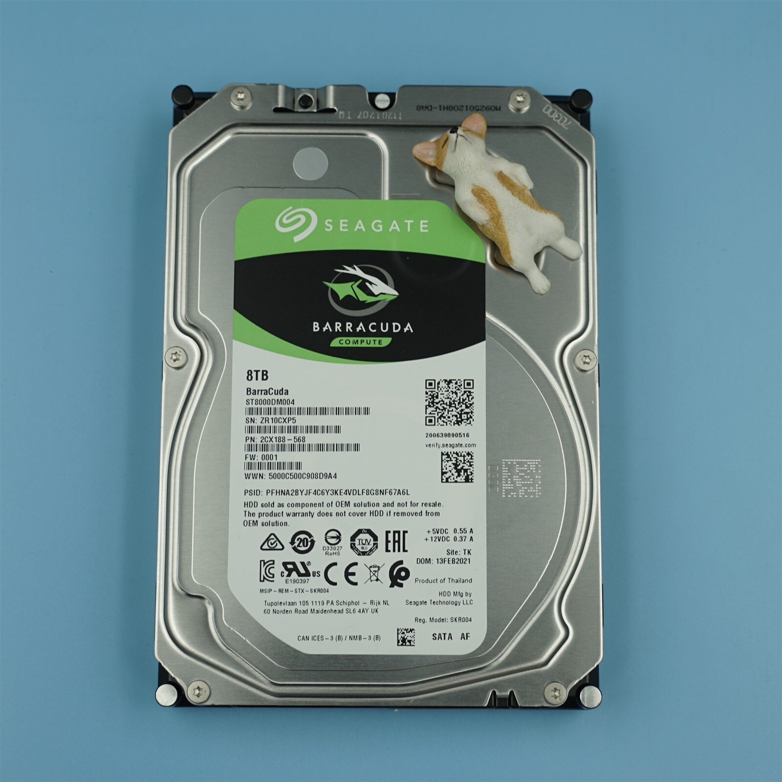 【訳アリ】Seagate 3.5インチHDD 8TB ST8000DM004 Seagate Barracuda 8 TB, Internal 3.5