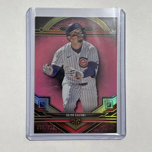 Seiya Suzuki #175 2024 Topps Triple Threads Pink Chicago