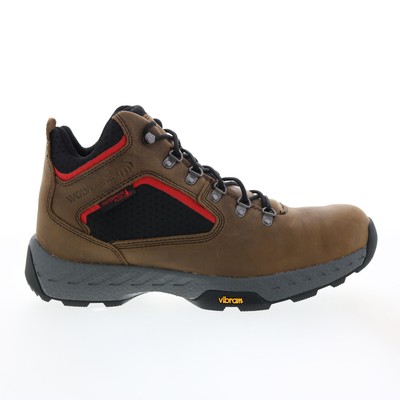 

Wolverine Guide Ultraspring Waterproof Mid W880280 Мужские коричневые походные ботинки, Коричневый, Wolverine Guide Ultraspring Waterproof Mid