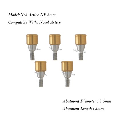 Suit  for abutment Narrow Platform For Nobel Active Core Tool,NP 3.5MM