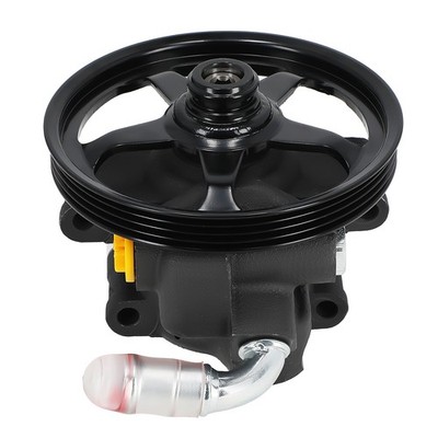 Power Steering Pump w/Pulley For Ford MKS MKT V6 3.5L 3.7L Sedan 18601856