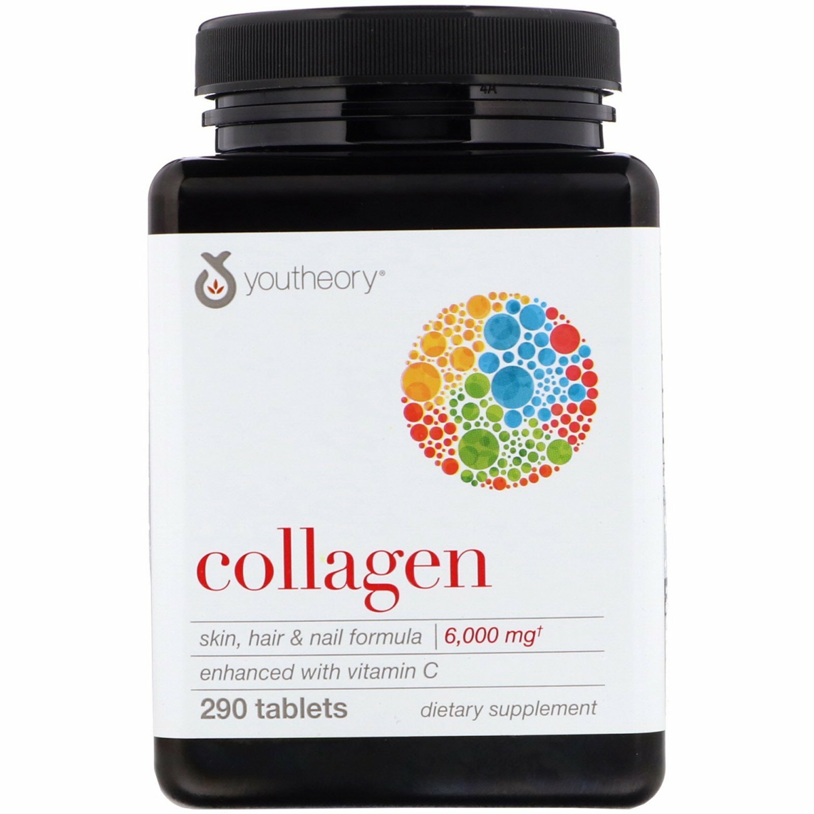 Youtheory, Collagen, 6,000 mg, 290 Tablets