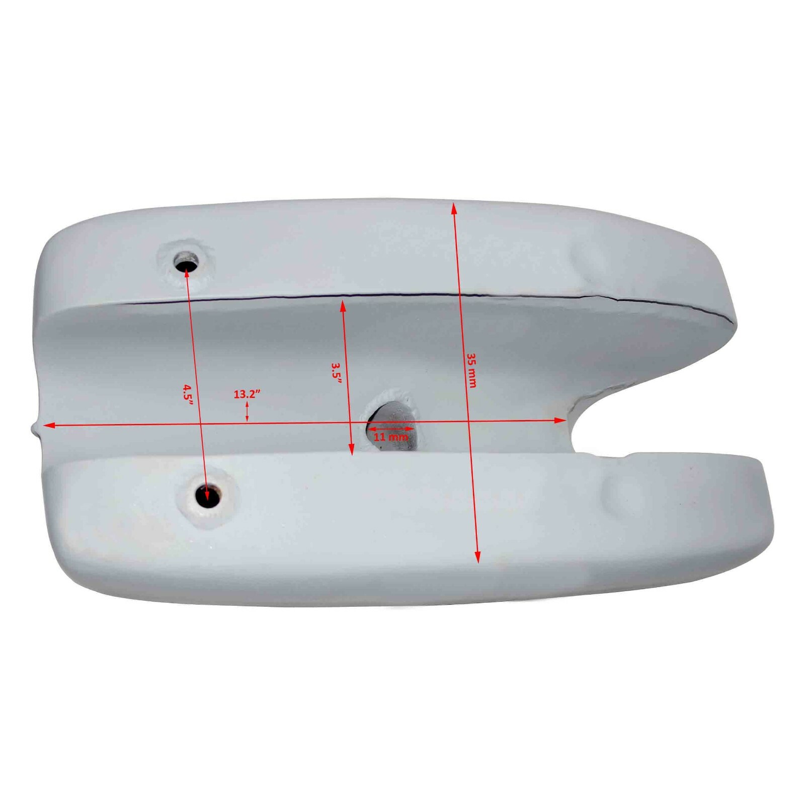 Fuel Petrol Tank Raw Steel Fits BSA B25 B40 B44 B50 Victor Trials Scrambler  