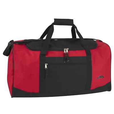 24'' TrailMaker Double Zip Pocket Travel Gym Sports Duffel Bags 