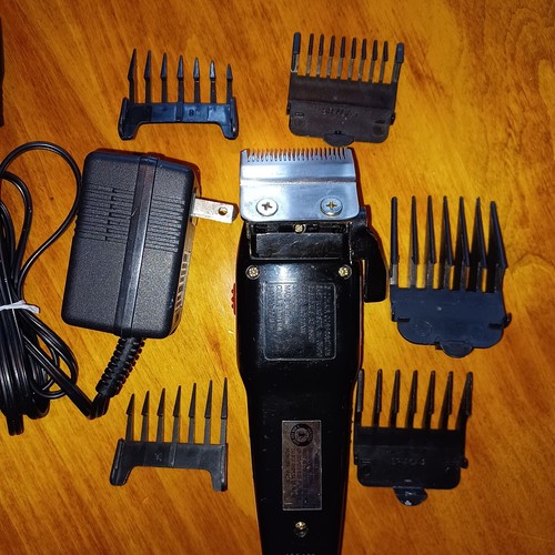Conair hair clippers. All attachments, AC adapter, works on 