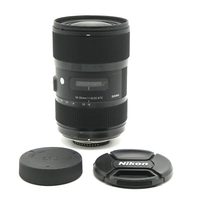 EXC+ Sigma 18-35mm f1.8 ART DC HSM Zoom Nikon F-Mount Lens #5