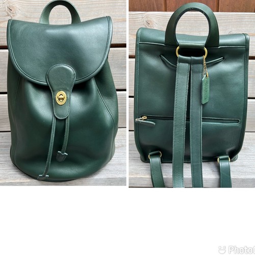 COACHレザー　vintage coach old backpack Vintage Coach British Tan Leather Backpack, XXL Unisex