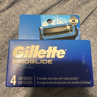 Gillette Proglide Chill 4 cartridges