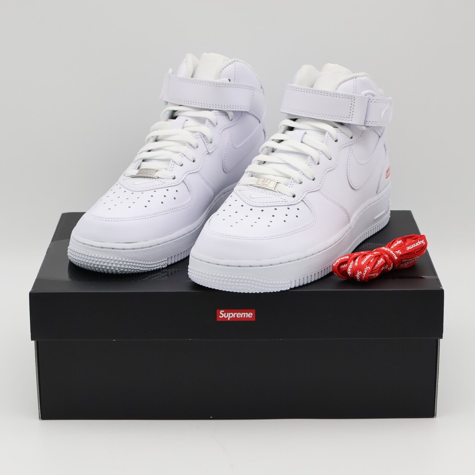 FZ8784-100 Supreme Nike Air Force 1 Mid White FW24 (Men's) | eBay FZ8784-100 Supreme Nike Air Force 1 Mid White FW24 (Men's) | eBay