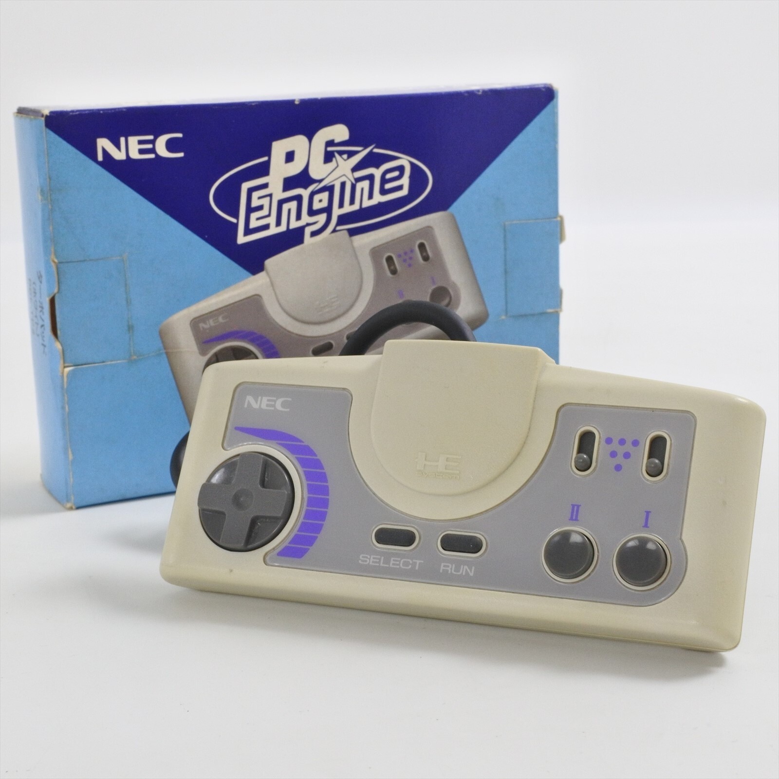PC Engine PCE-TP2 Controller NEC Boxed Tested DUO-R TURBO PC Engine PCE-TP2 Controller NEC Boxed Tested DUO-R TURBO