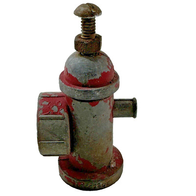 ESTATE Vintage 50's 60's Tonka Toys Red Fire Department Truck Water Hydrant