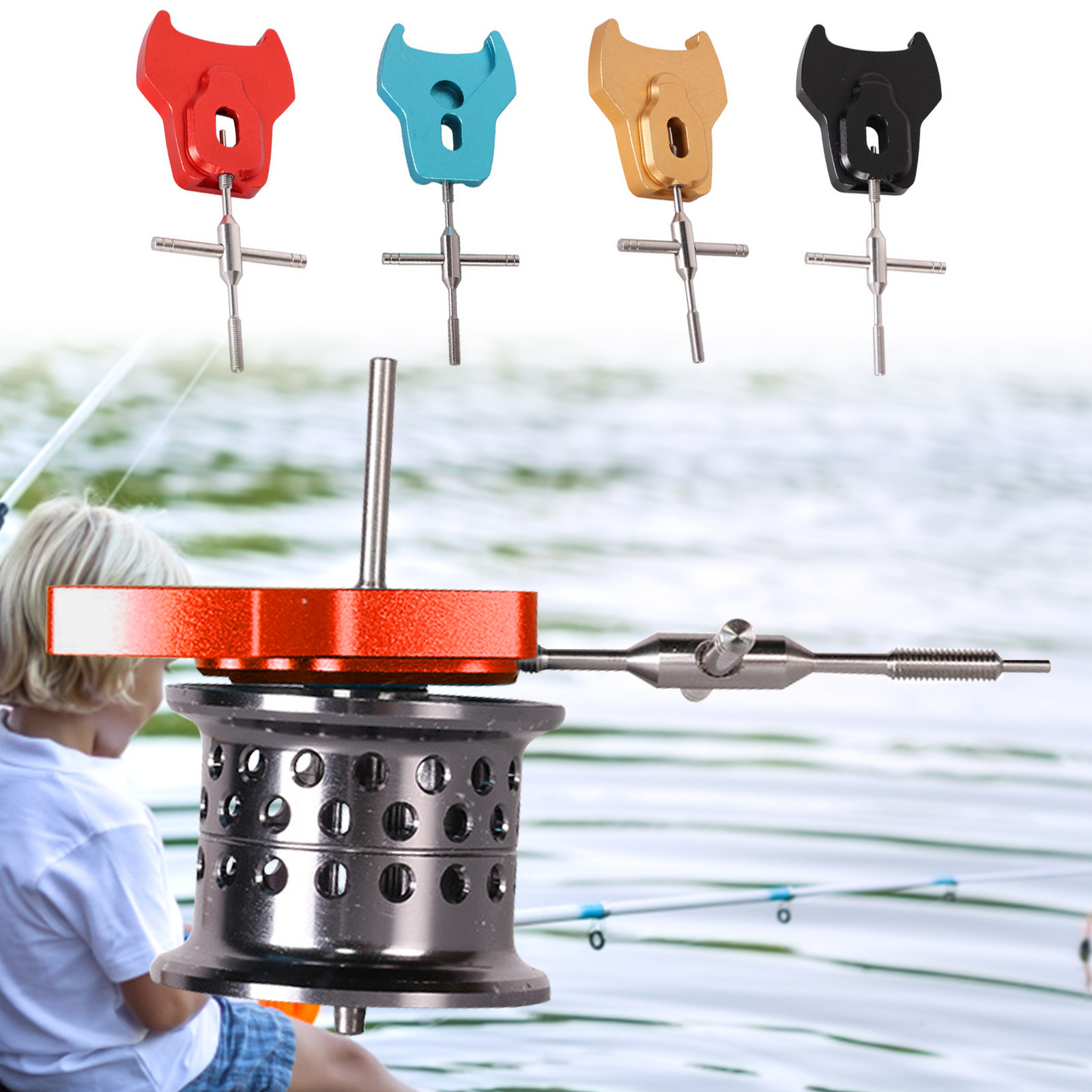 Baitcasting Maintenance-tools Spool Bearing Pin Remover-Tool For Reel Bearing