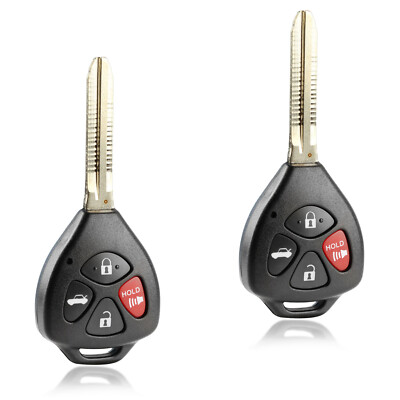 2 For 2007 2008 2009 2010 Toyota Camry Keyless Entry Remote Car Key Fob