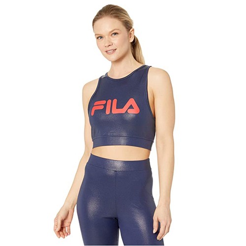 

Женская укороченная майка Fila Teagan Peacoat-Red LW017326-410