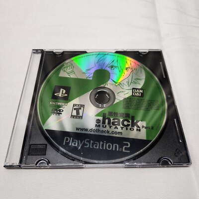 .Hack/Mutation (Part 2) (Sony PlayStation 2) Bandai - 2003 Disc Only Tested