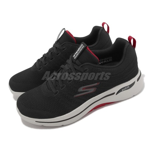 

Мужская повседневная обувь Skechers Go Walk Arch Fit-Grand Select 2.0 Black Red 216263-BKRD, Черный, Go Walk Arch Fit-grand Select 2.0