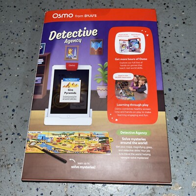 Osmo DETECTIVE AGENCY A Search & Find Mystery Game Ages 5+ NEW Sealed