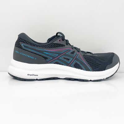 

Женские кроссовки Asics Gel Contend 7 1012A911 черные кроссовки размер 7.5, Черный, Gel Contend 7