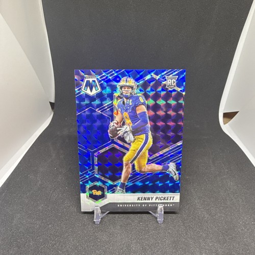 2023 Panini Mosaic Draft Picks Kenny Pickett Blue Mosaic #88