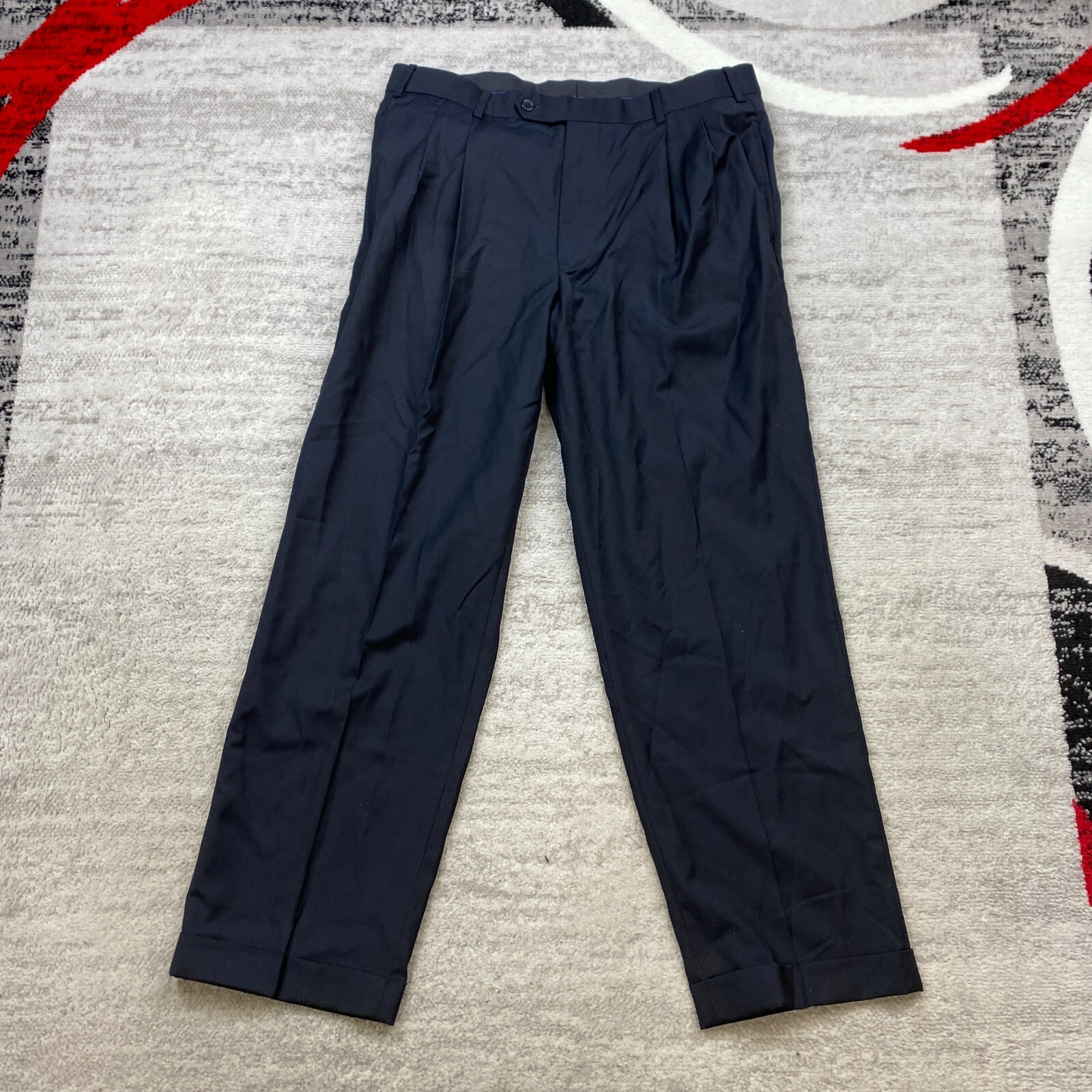 Brooks Brothers Loro Piana スラックス 古着 VTG Brooks Brothers Loro Piana Wool Dress Pants Mens 35 Blue