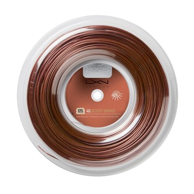 LUXILON Tennis String Gut 4G DESERT BRONZE 125 REEL (4G Desert Bronze 125 Reel)