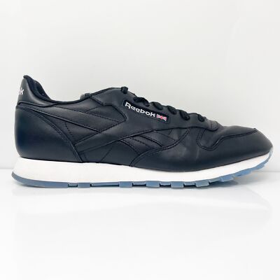 

Reebok Mens Classic AR3782 Черная повседневная обувь Кроссовки Размер 12, Черный, Classic