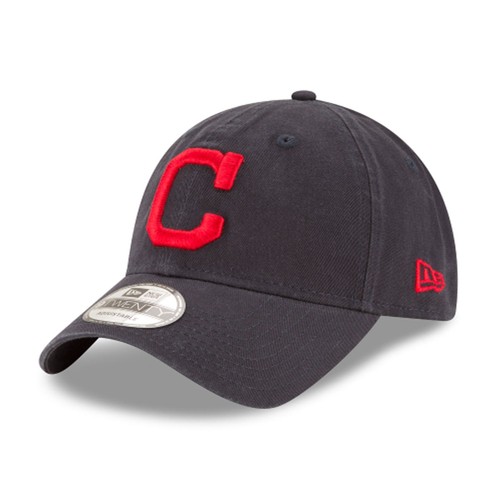 [11591547] Мужская классическая кепка New Era MLB 9Twenty Core - Cleveland Indians