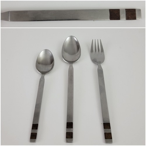 SILVERSMITHS&CUTLERS カトラリーセット　KS刻印　PM刻印 WALLACE SILVERSMITHS ステンレス カトラリーセット 102本