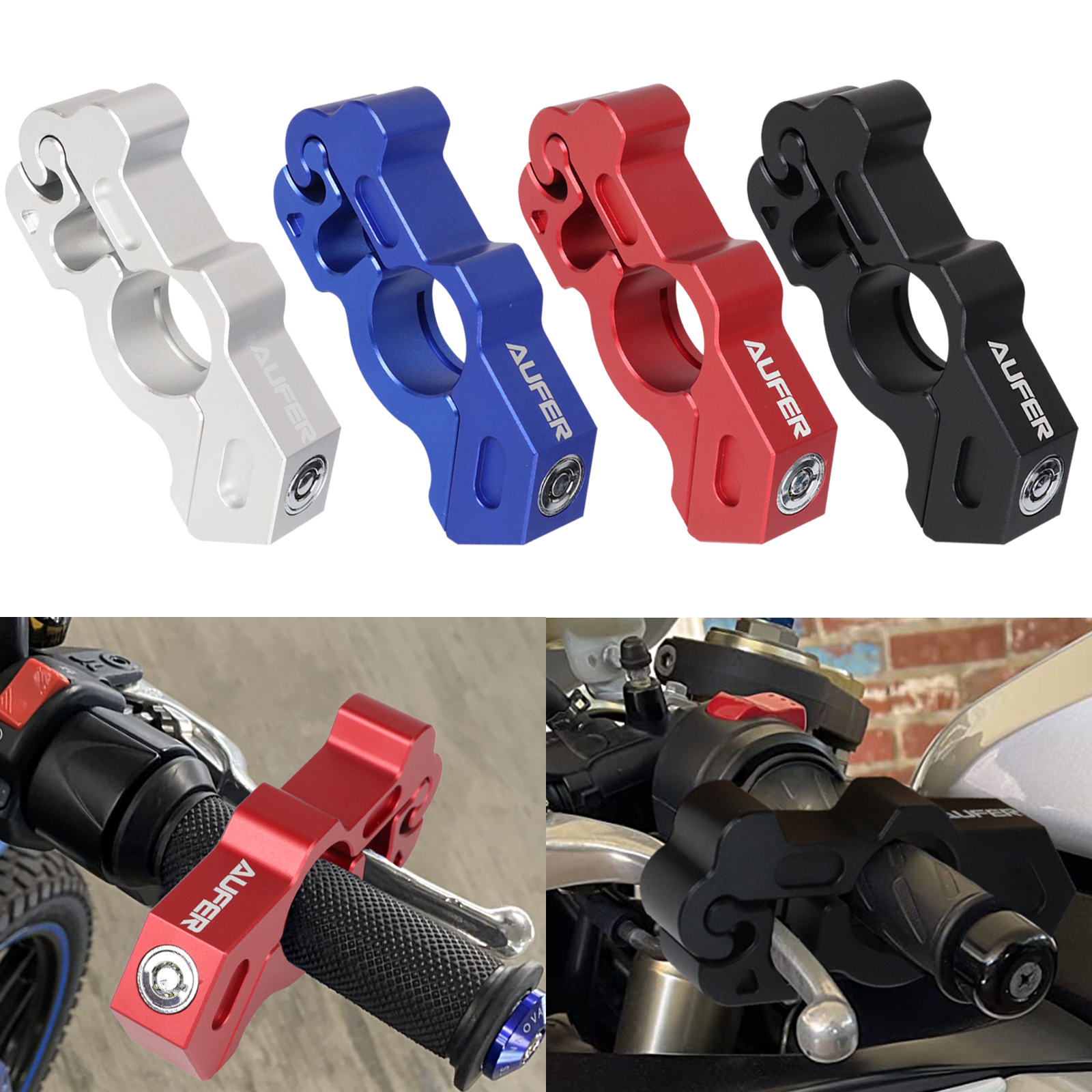 Anti Theft Lock Bike Motorcycle Handlebar Brake Security Lock for Scooter ATV