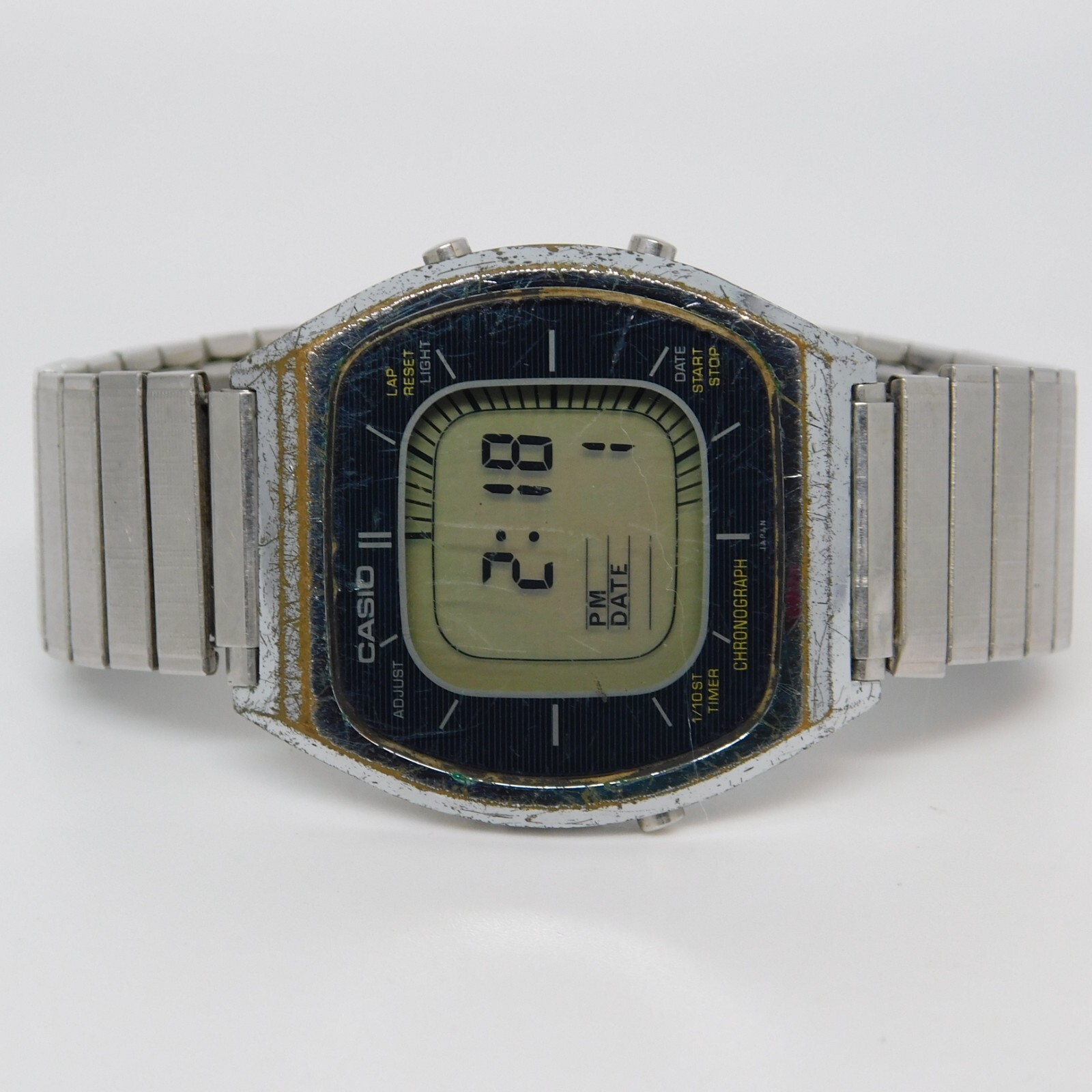 CASIO 56QS-38 Chronograph Quartz Digital Men's Watch Sz. 6 3