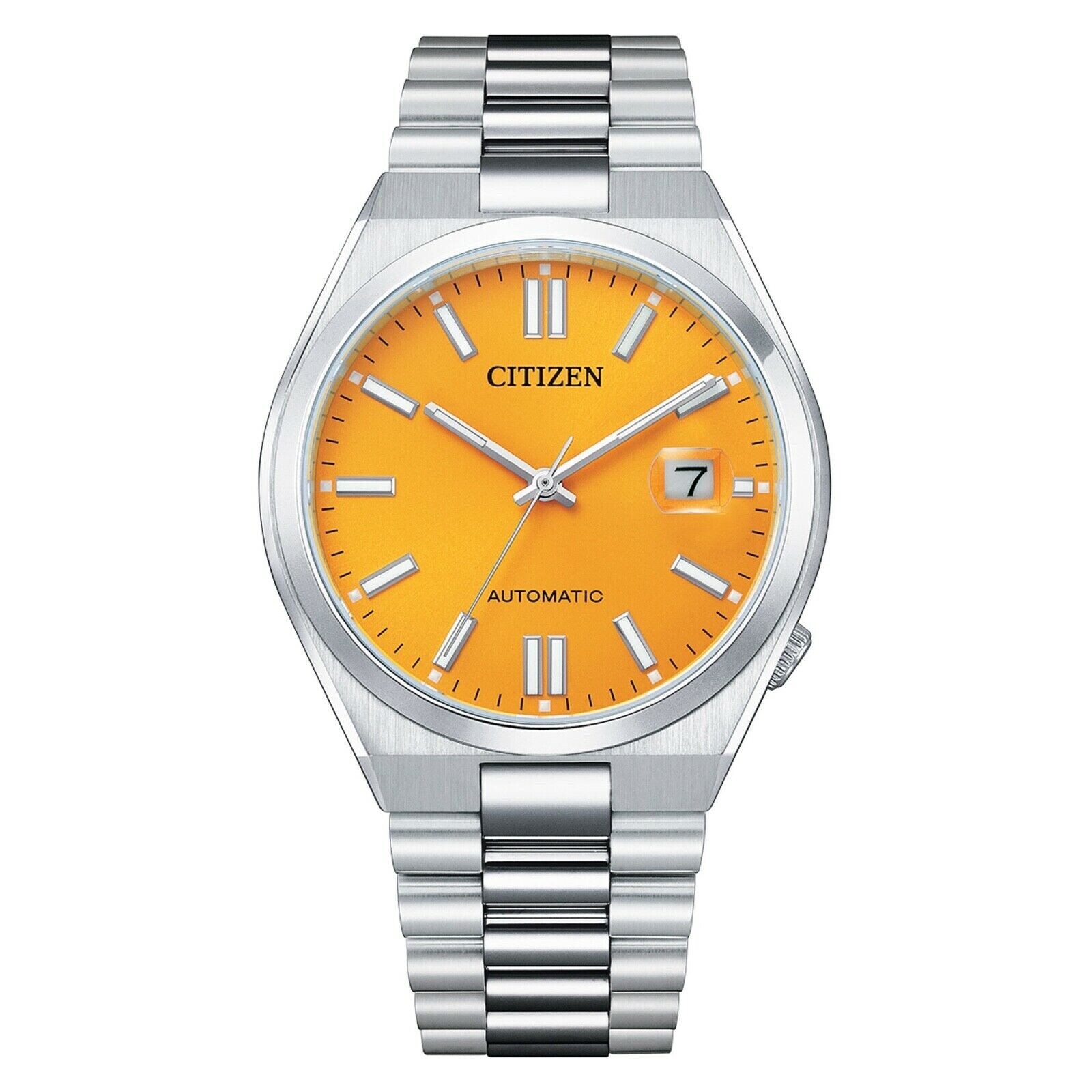 Pre-owned Citizen Brand Unused  Nj0150-81z Yellow Automatic Mechanical Watch Oyster
