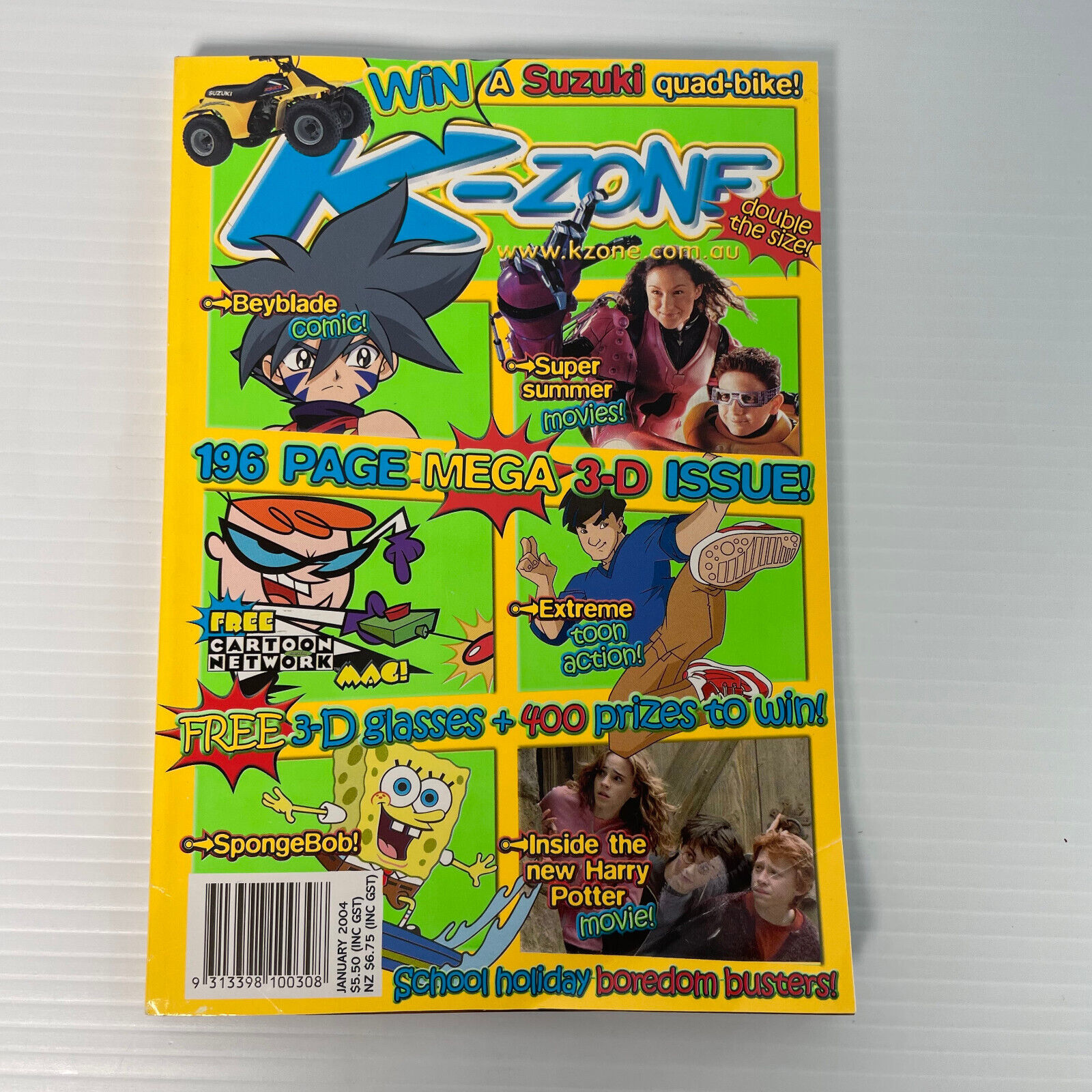 K-Zone The Magazine for Kids - Issue January 2004 K-Zone The Magazine for Kids - Issue January 2004